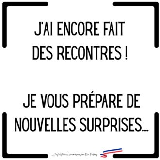 Surprise en cours !