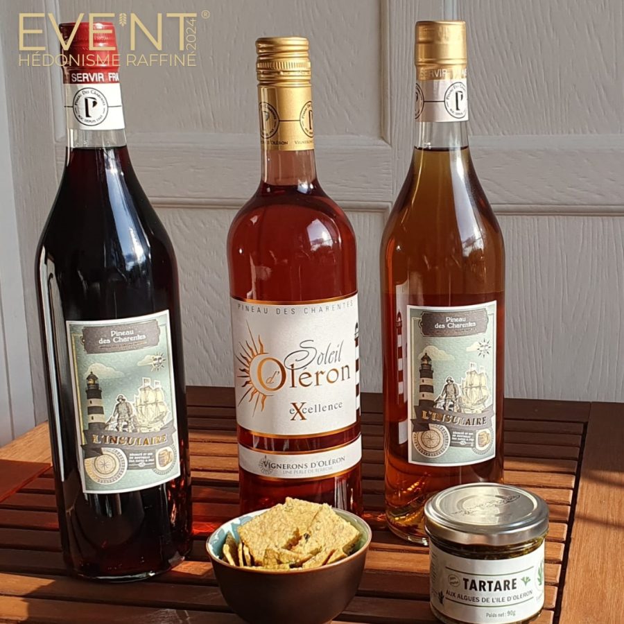 Pineau de Charentes (Rouge) "L'insulaire"  1L – Image 3