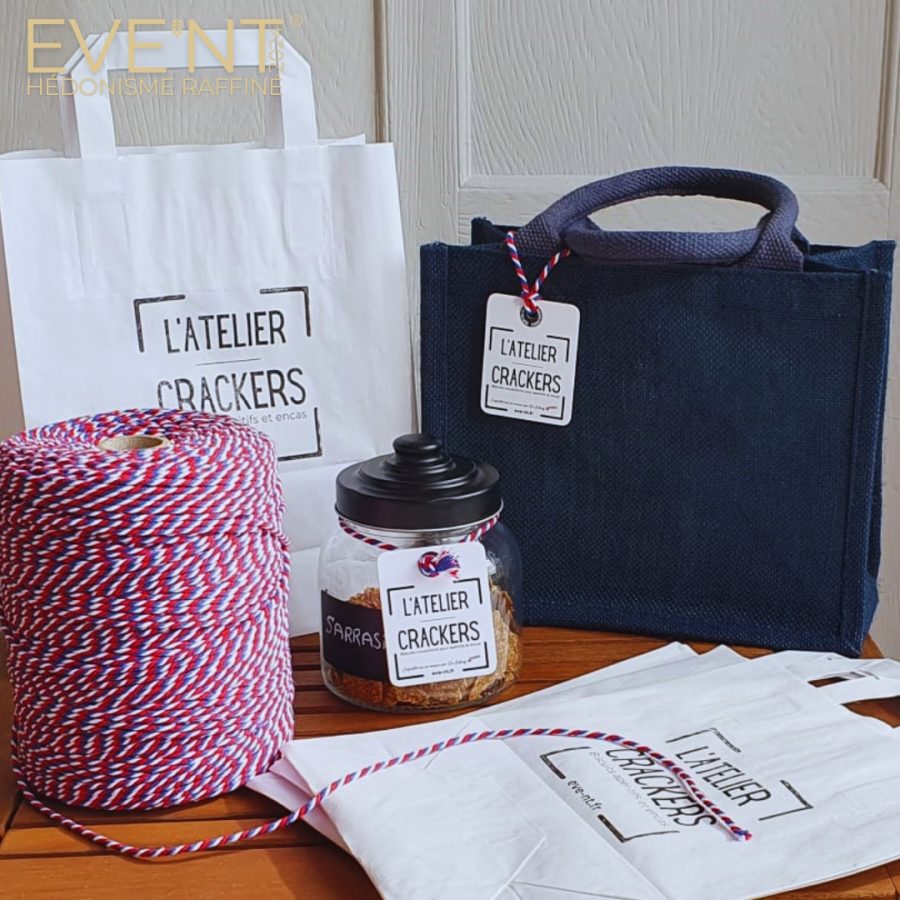 Sac toile de jute  "L'Atelier Crackers" – Image 4
